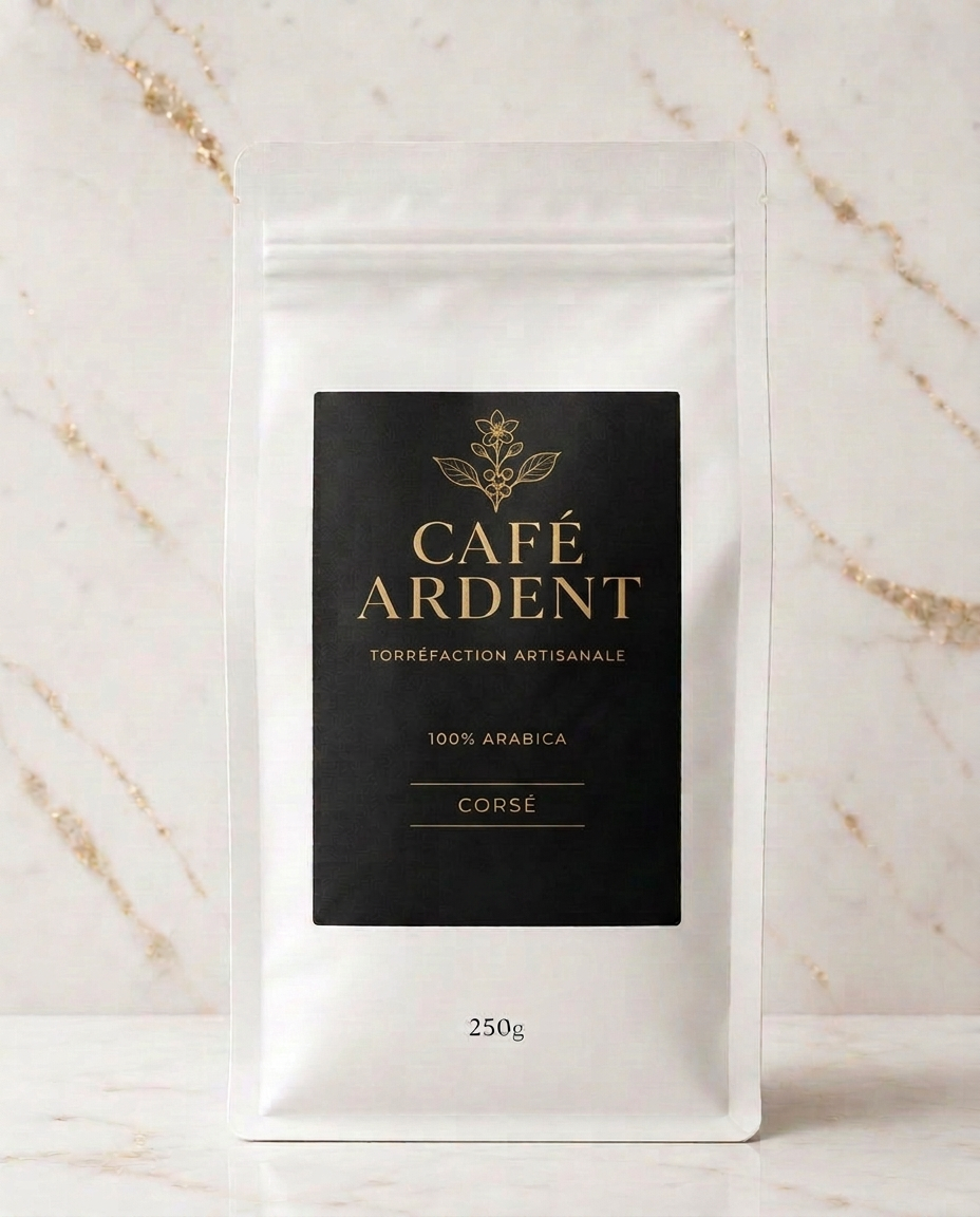 Sachet Café Ardent — Corsé 250 g